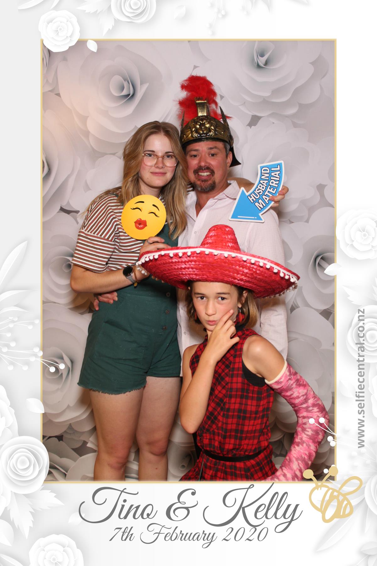 The Gascoigne-Honey Wedding | View more photos from the event at gallery.photobooth.co.nz/u/SelfieCentral/The-Gascoigne-Honey-Wedding